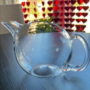 Orrefors Mingus crystal martini pitcher 50 oz Vicke Lindstrand